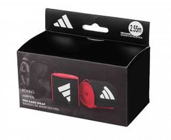 Бинты боксерские Boxing Pro Hand Wrap красные adiBP03S