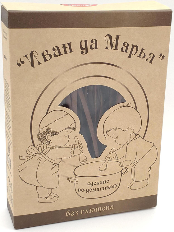 Макаронные изделия Лапша гречневая БЕЗГЛЮТЕНОВАЯ Иван да Марья 250г