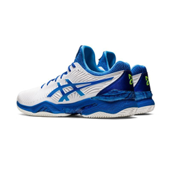 Мужские кроссовки теннисные Asics Court FF Novak Clay - white/tuna blue