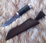 Нож НС-28А Егерь (40Х10С2М) с алюминиевыми вставками (Златоуст)