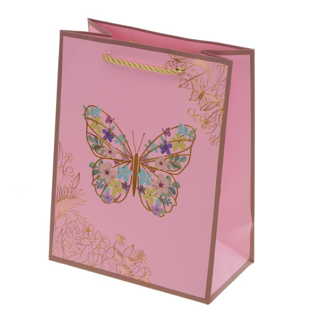 GAEM Пакет подарочный (бумага 210г/м2, блок 12шт), L18 W10 H23 см, 4в.