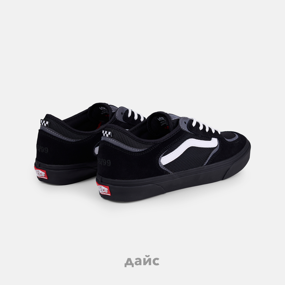 Кеды Vans Skate Rowley "Black White"