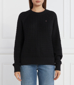 Свитер CO MINI CABLE Tommy Hilfiger - черный(WW0WW39906)