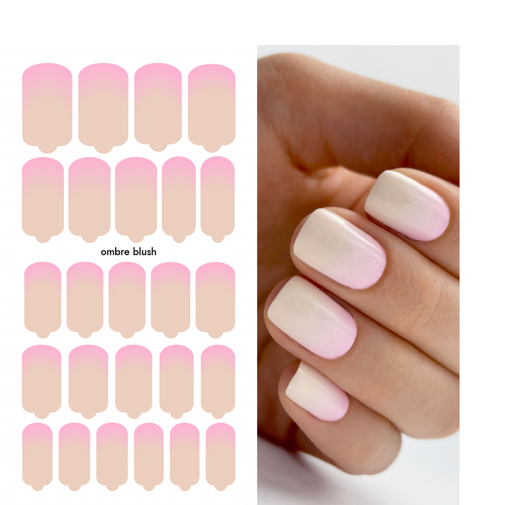 Пленки для маникюра Provocative Nails Ombre blush
