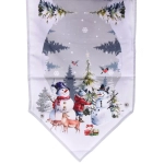 Дорожка на стол 40*174 см «Зимние забавы»