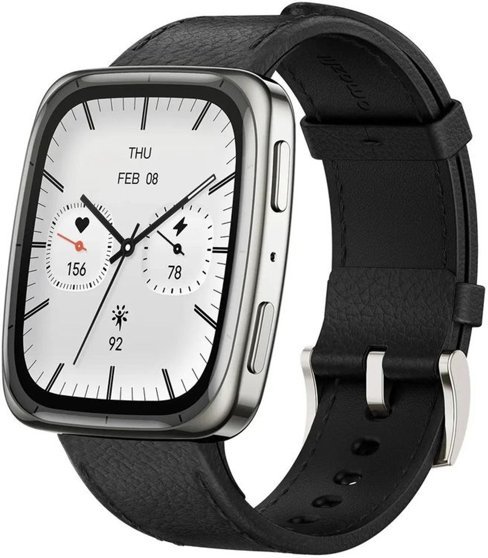 Смарт-часы AMAZFIT Active 2S A2440,  1.75",  черный/серебристый
