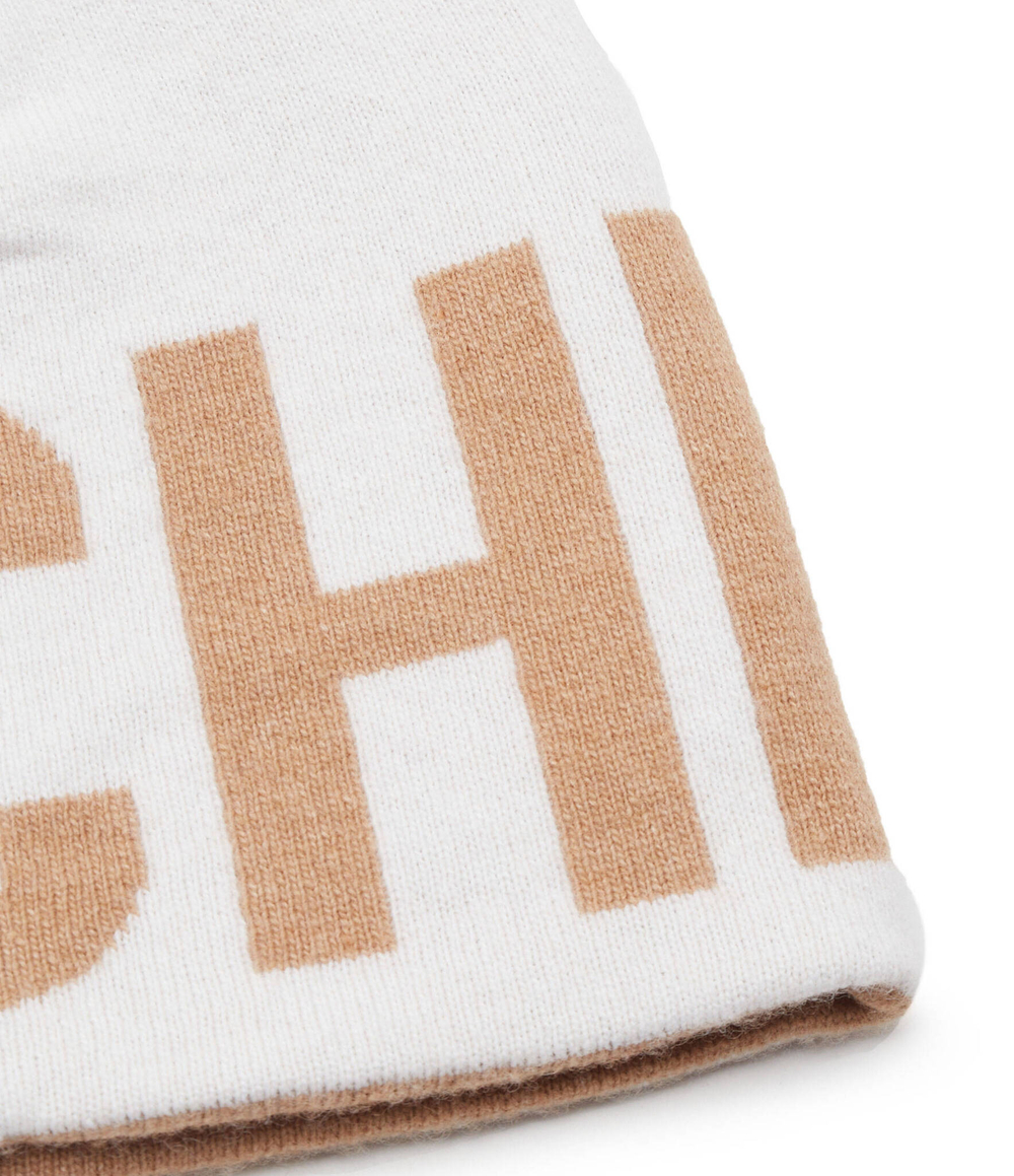 Двухсторонняя шапка Moschino - коричневый(65236 M2353)