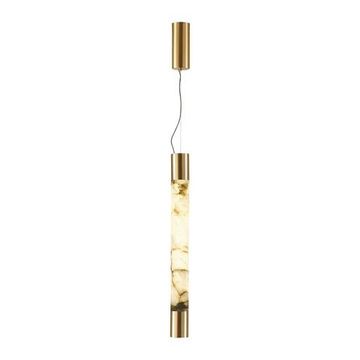 6687/15L L-VISION ODL24 219 Подвесной светильник латунь/металл/алебастр IP20 LED 21W 3000K/3500K/4000K MARBELLA