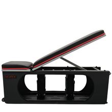 Многофункциональная силовая скамья DFC KORIX WB990 с местом для хранения до 8 гантелей