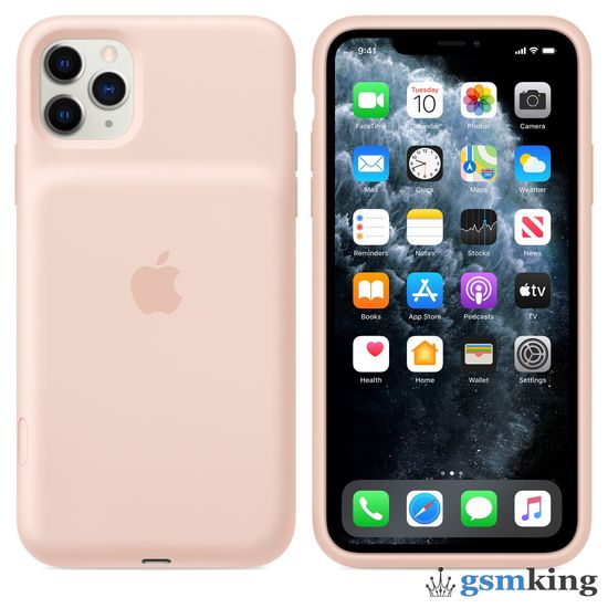 Apple Smart Battery Case for iPhone 11 Pro Max Pink Sand «Розовый песок» MWVR2