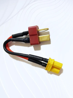 Переходник с разъема зарядки к батарее для электросамоката Kugoo X1 (XT30-Deans)