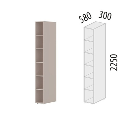 Флоренция-904 (DaVita) 904.56 Стеллаж