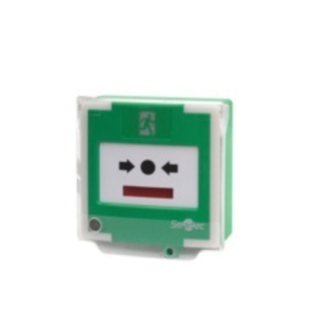 ST-ER126DMLS-GN Устройство разблокировки двери с восстанавливаемой кнопкой активации