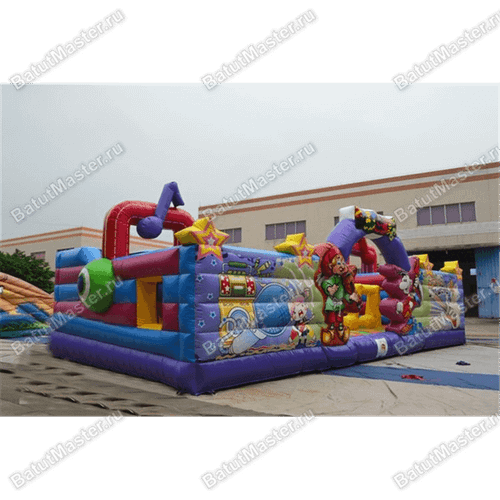 Надувной батут "Музыка"