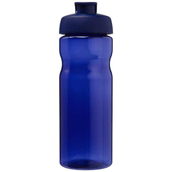 Спортивная бутылка H2O Eco объемом 650 мл с откидывающейся крышкой