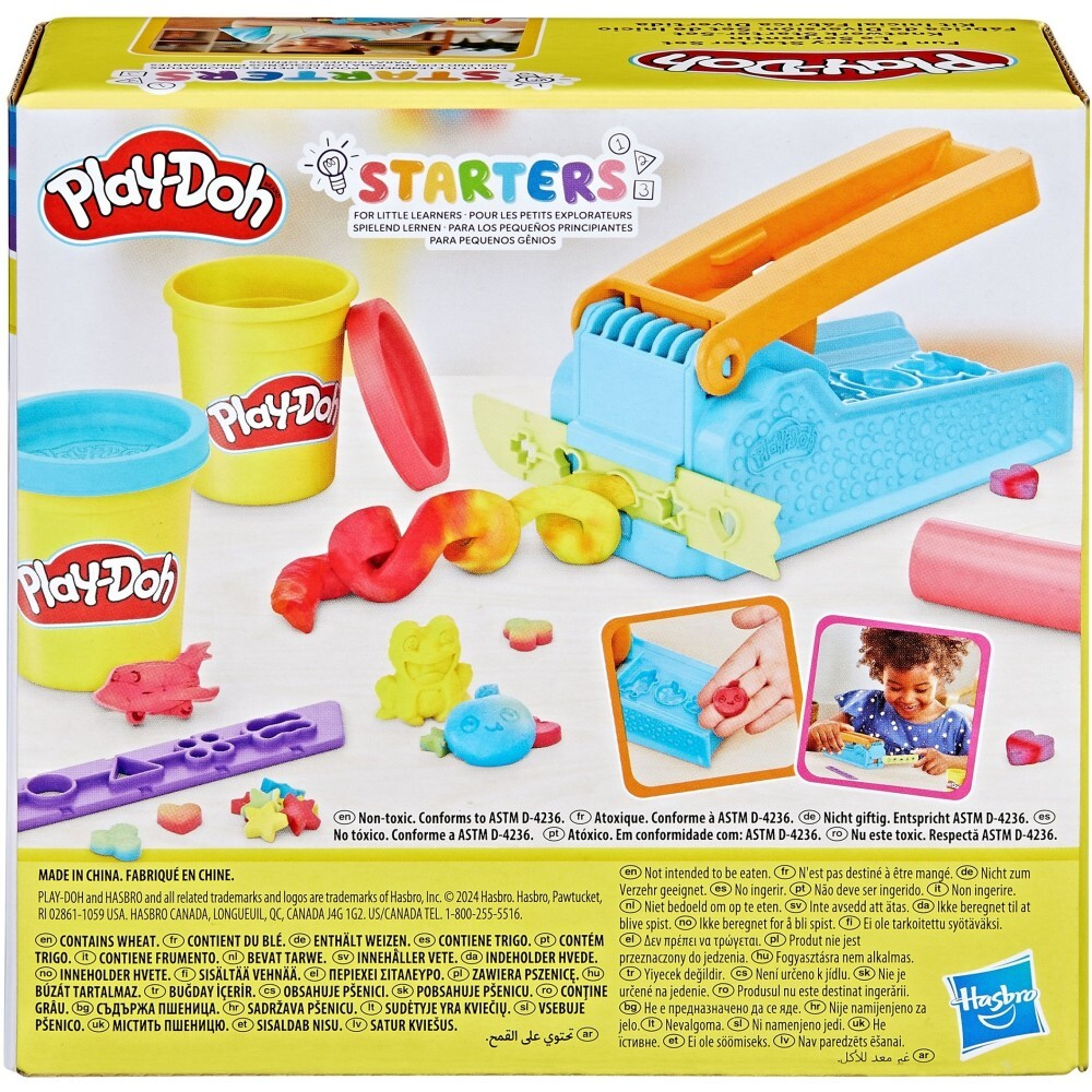 Play-Doh - Ciastolina Веселая фабрика 3 тюбика + аксессуары F8805 / артикул   F8805  / GTIN 5010996204646