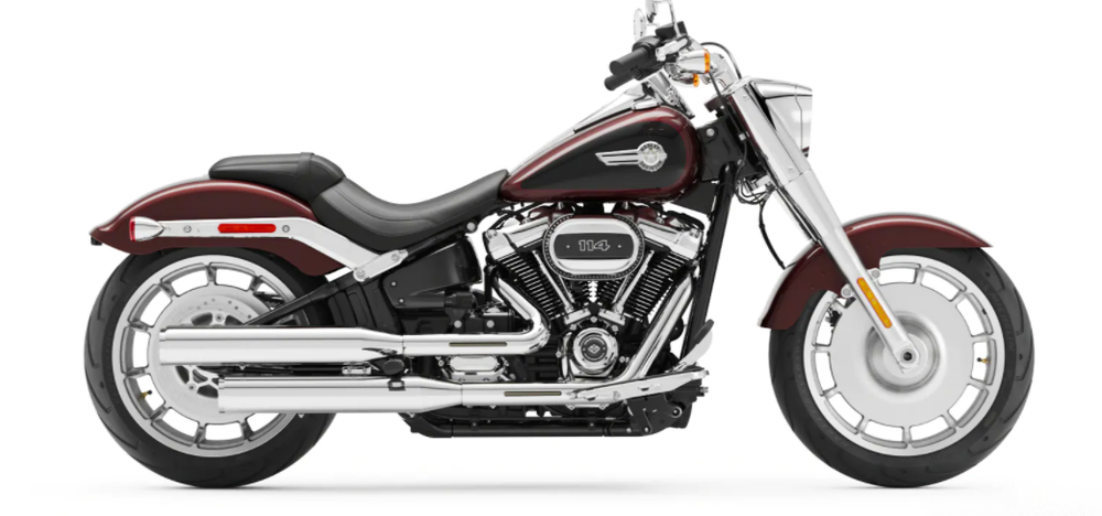 Fat Boy 114  Softail Harley-Davidson (Midnight Crimson) 2022