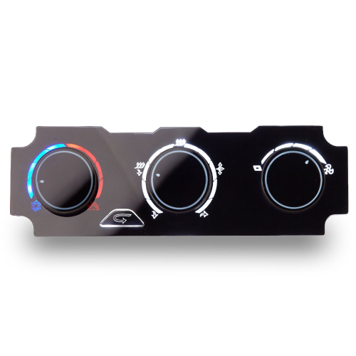 Ручки управления блоком отопителя для Газель NEXT белой подсветкой