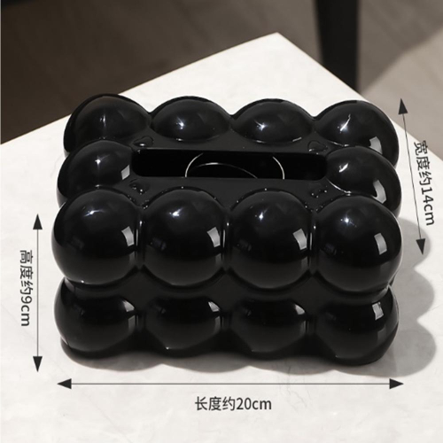 Коробка для салфеток (чёрная)