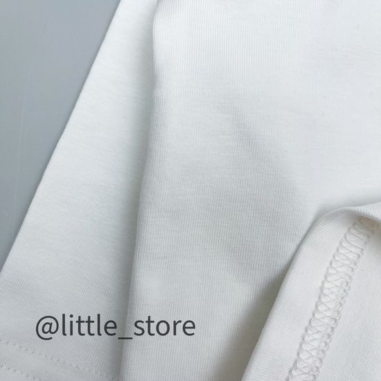 Лонгслив хлопковый "New One" Молочный