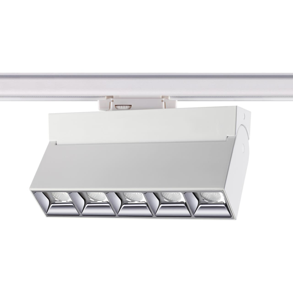 358667 PORT NT21 274 белый Трехфазный трековый светодиодный светильник IP33 LED 4000K 25W 110-265V EOS