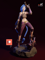 Фигуркаел Джинкс Лига легенд Jinx League of Legends