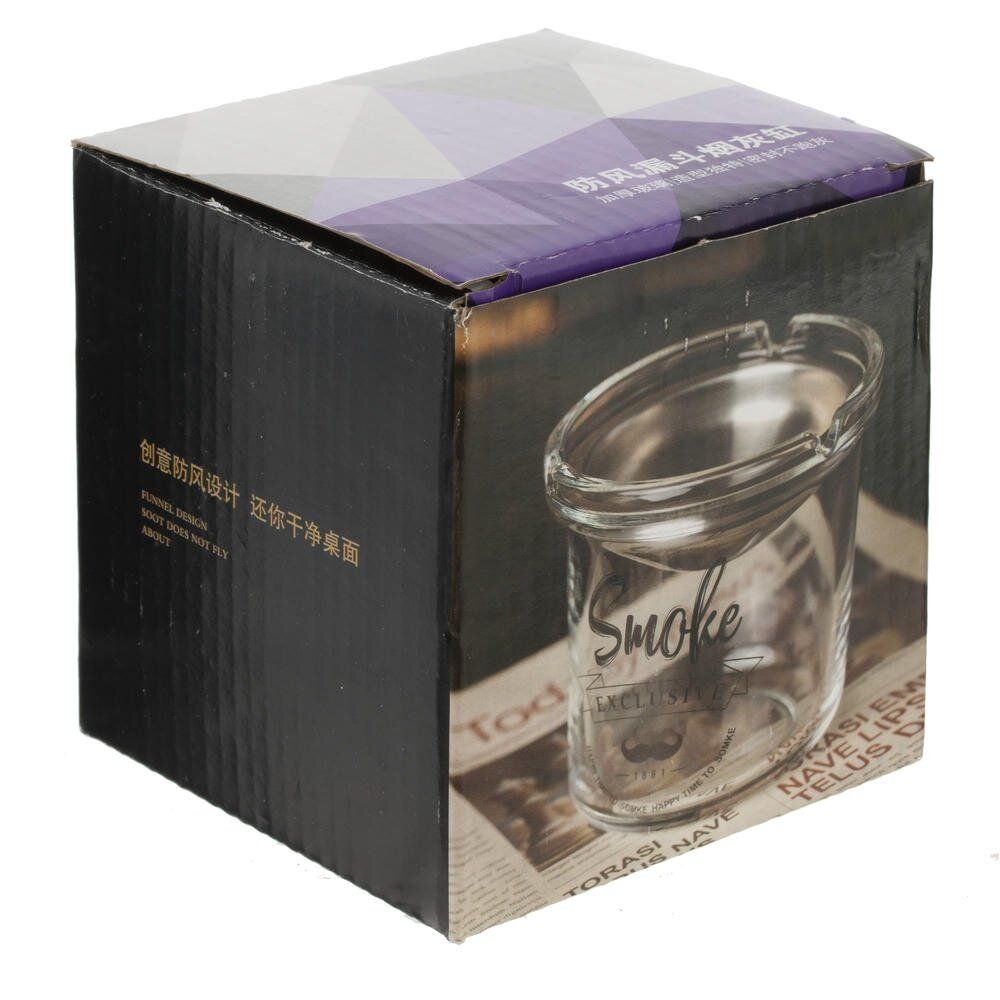 GAEM Пепельница, L9,5 W9,5 H10 см