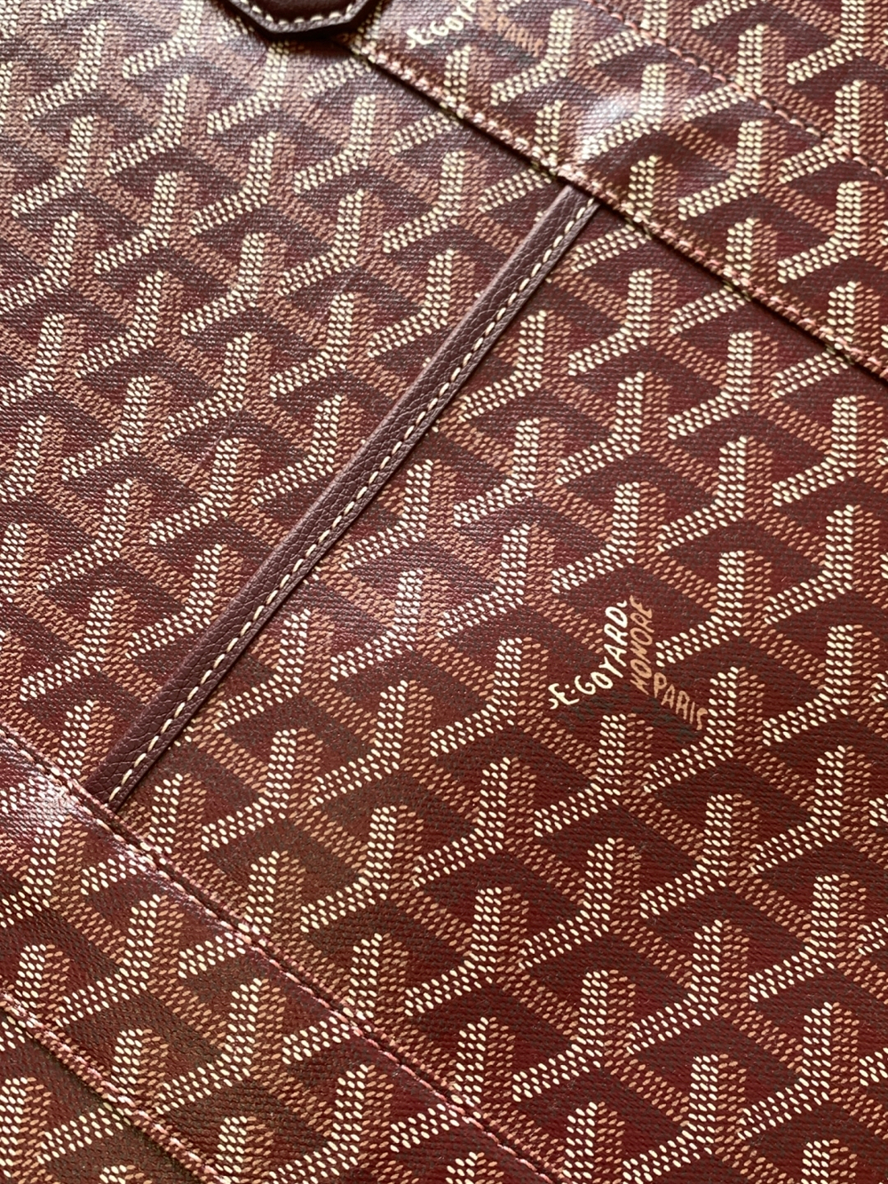 Goyard Savile Row Garment Bag 54 cm