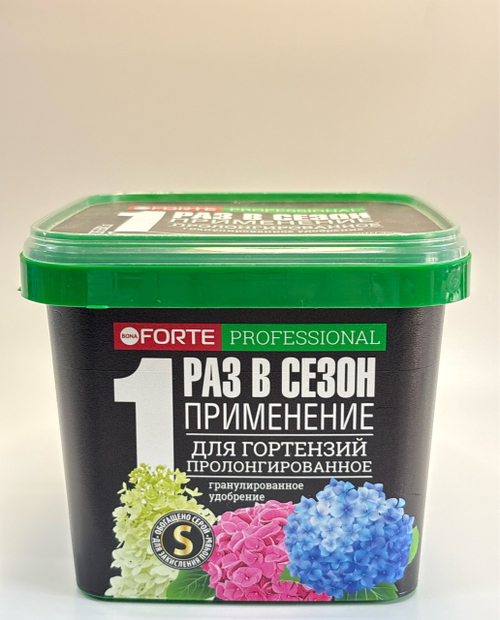 Уд. Bona Forte Для гортензий с биод. кремнием пролонгированное 1 л (ведро)