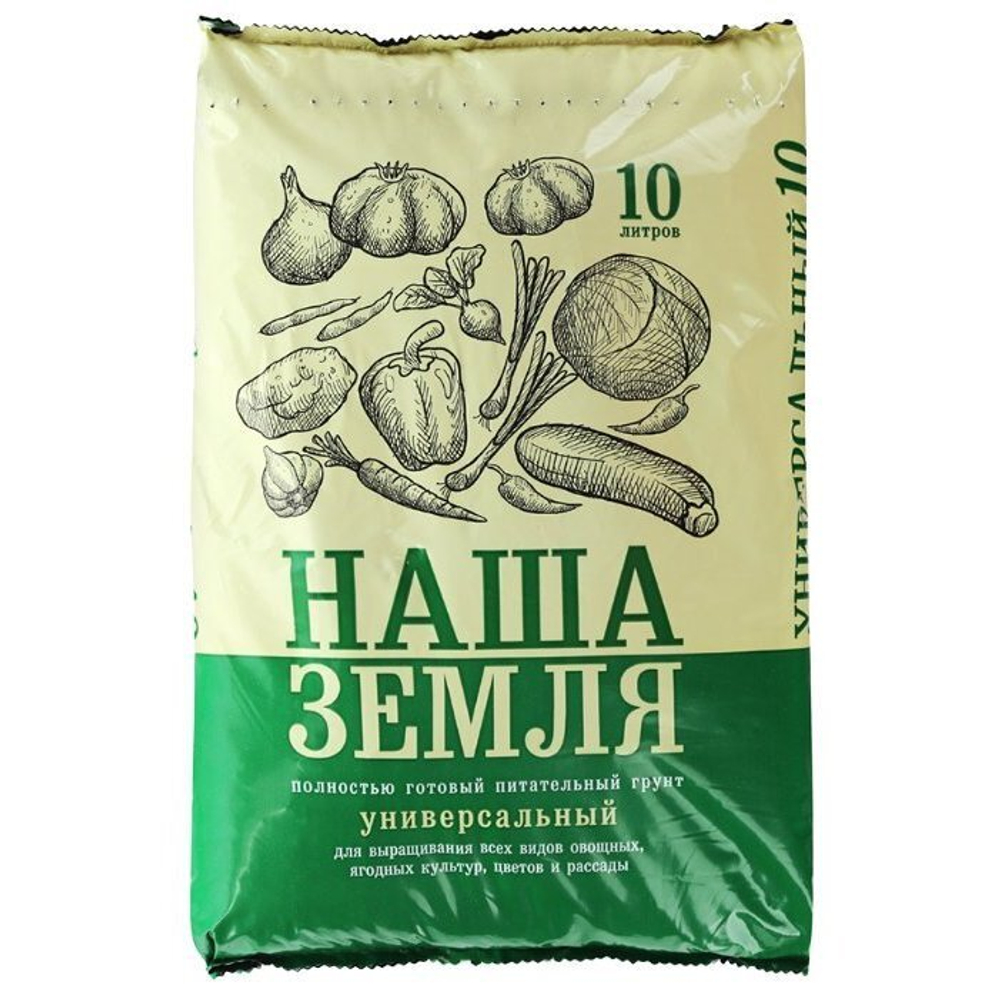 Грунт питательный, универсальный "Наша земля", 10 л