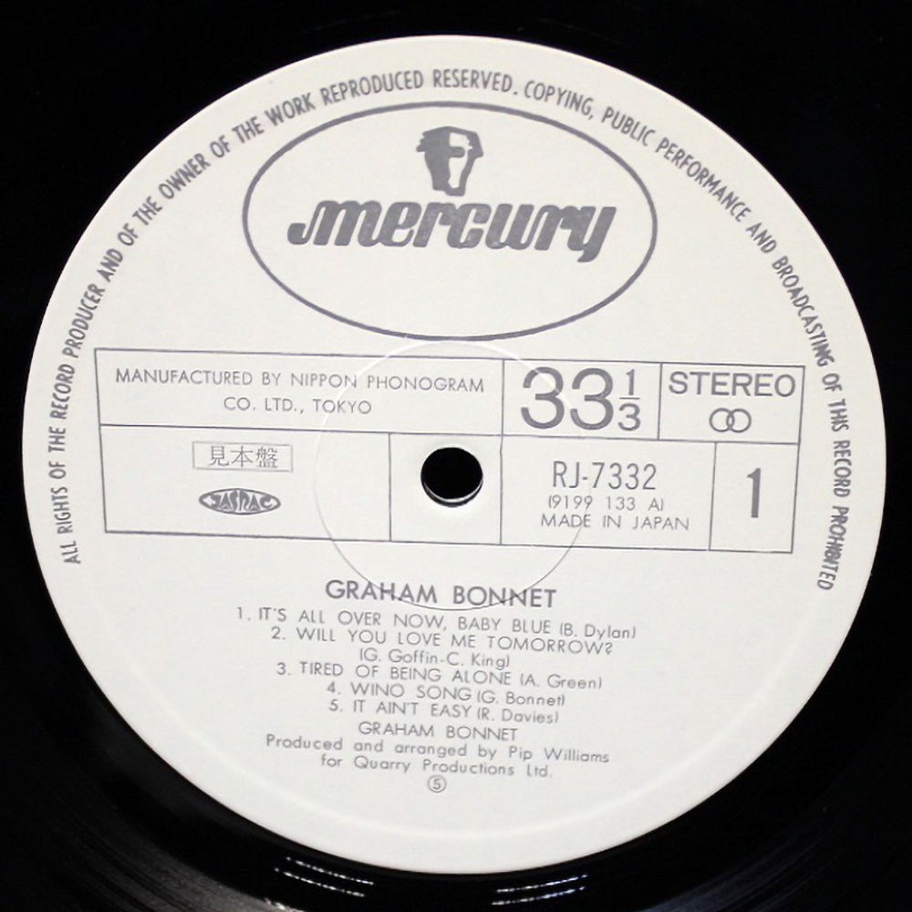 Graham Bonnet / Graham Bonnet (LP)