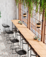 Стол барный Knobb 120*60 светлое дерево