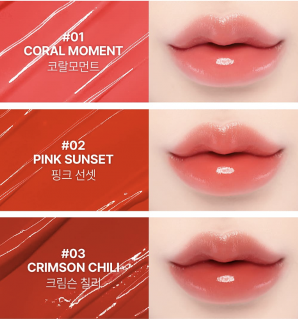 Y.N.M Candy Gloss Lip Balm 01 Coral Moment, 3g Восстанавливающий бальзам для губ
