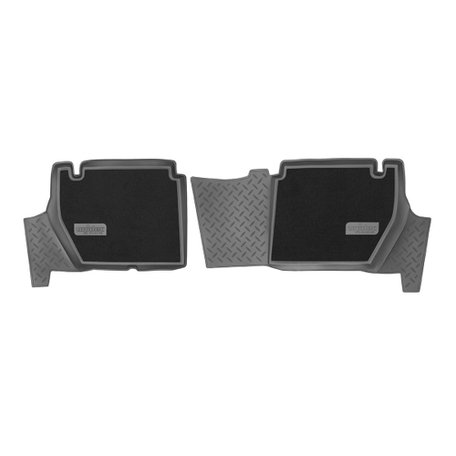 Ковры в салон Norplast/Unidec для Peugeot Partner в кузове Tepee B9 (2008-), Черный, задние, арт.NPL-Po-64-59-CM