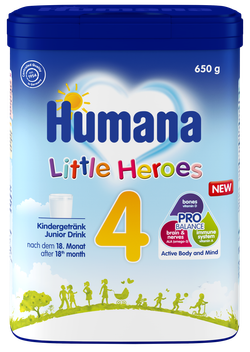 Напиток молочный Humana 4 с 18 месяцев 650г