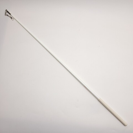 Палочка Chacott 50 см с гибким кончиком белая с белой ручкой 000.White