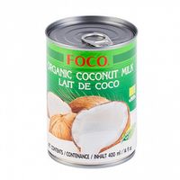 Органическое кокосовое молоко, 10-12% FOCO, 400 мл