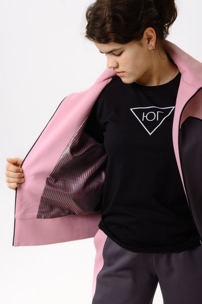 Черная принт "Бокал"