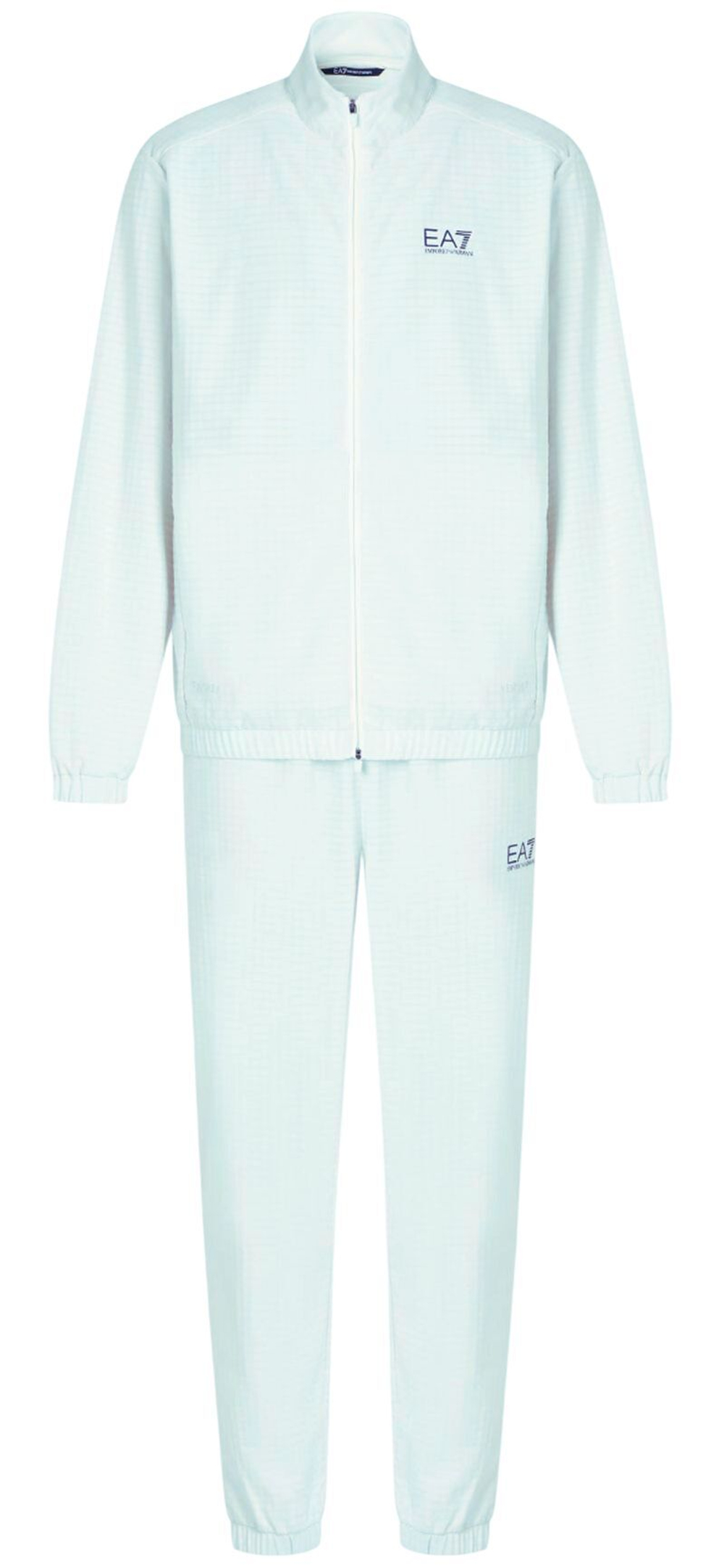 Мужской теннисный костюм EA7 Man Woven - Мятный
