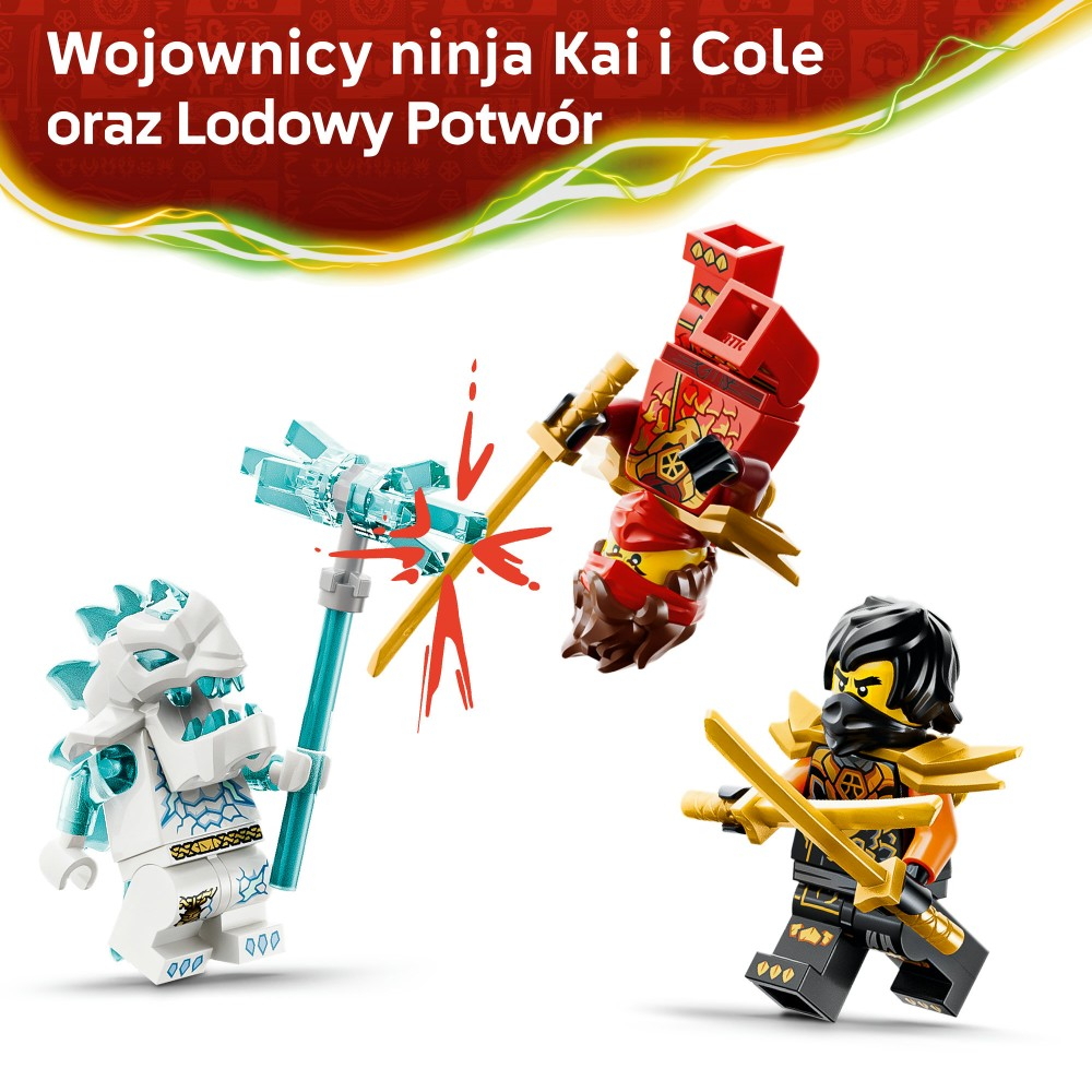 Конструктор LEGO Ninjago 71864 Многофункциональные машины Кая и Коула — фото 6