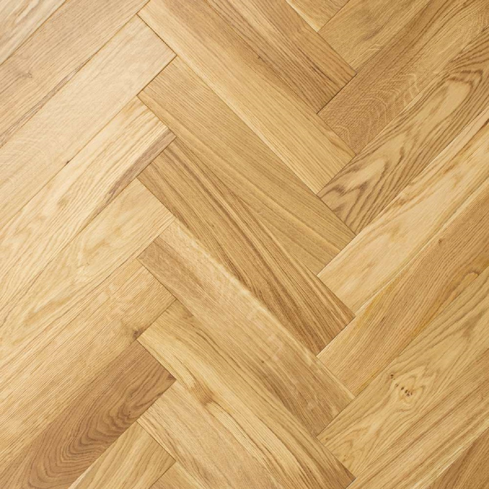 Паркет английская елка Lab Arte Дуб Натур лак