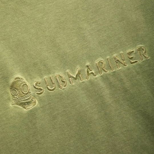 TSHRT_VNTG_GMD Basic Logo Military Khaki