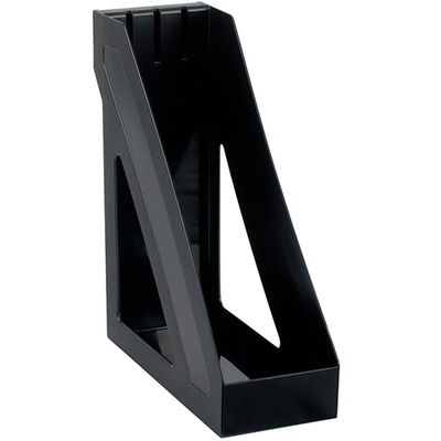 Лоток вертикальный СТАММ "БАЗИС", черный