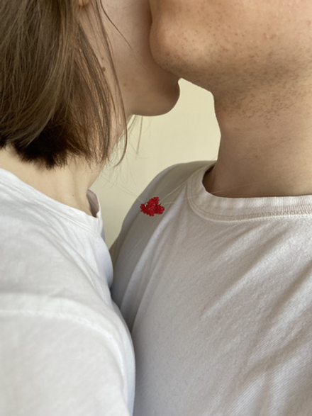 MINI LOVERS necklace RED