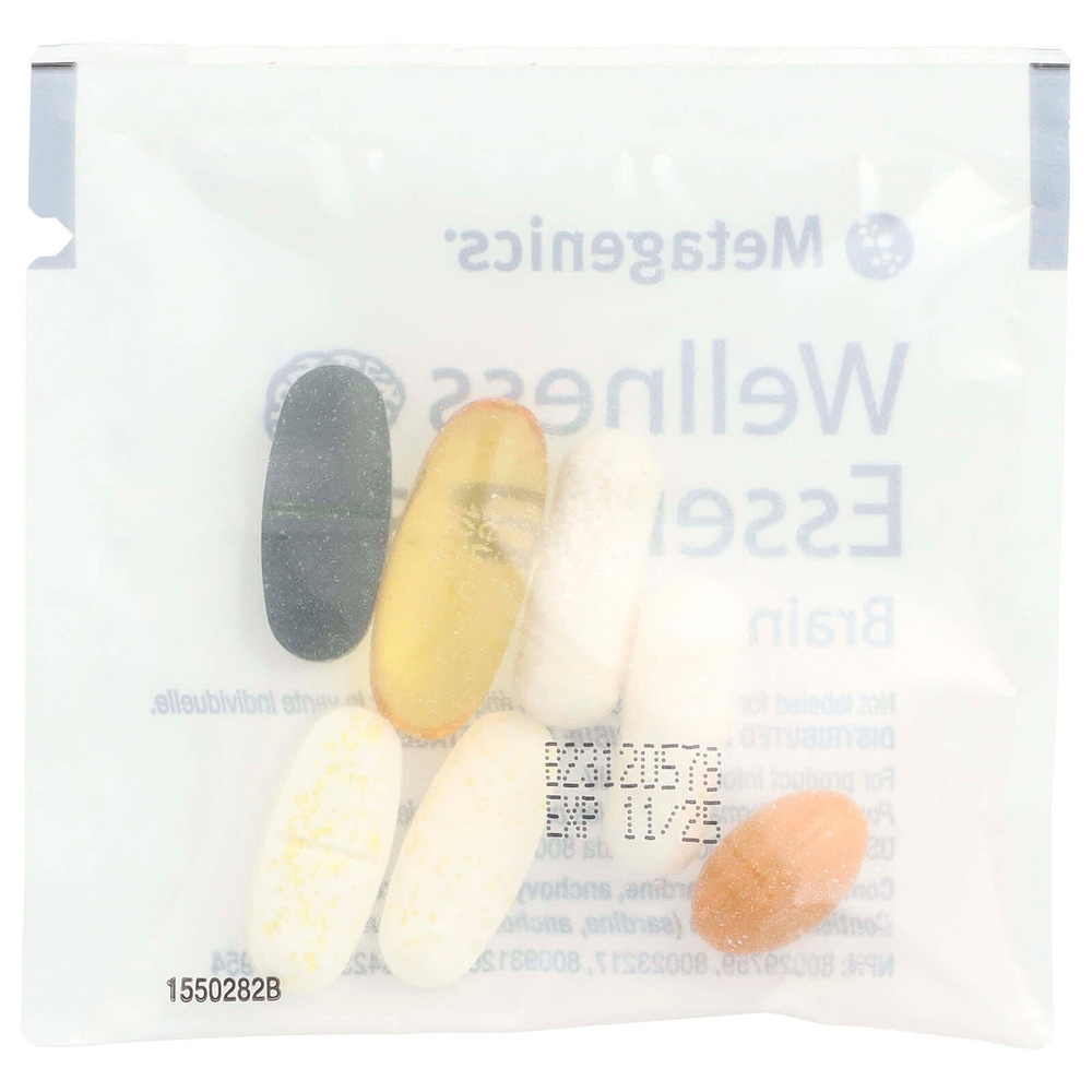 Metagenics, Wellness Essentials®, здоровье мозга, 30 пакетиков