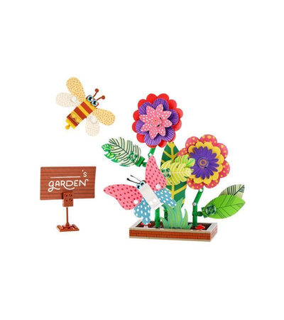 Конструктор CADA цветочный сад (230 деталей)
