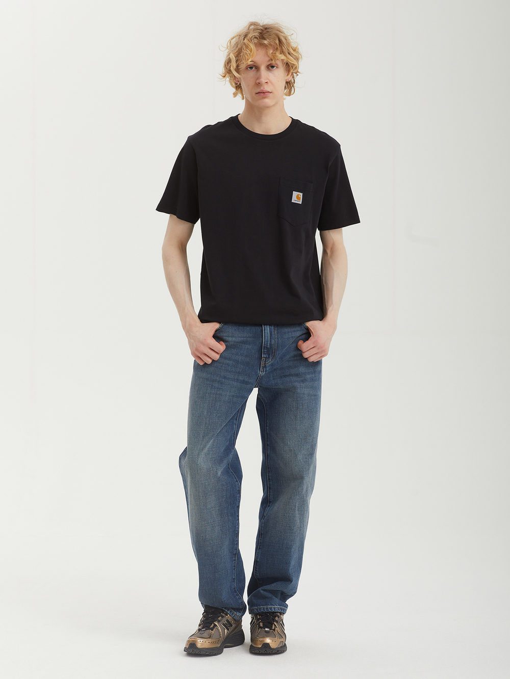 Мужская Футболка Pocket