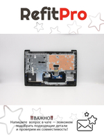 Верхняя панель с клавиатурой (топкейс) для ноутбука Lenovo V15-IIL 82C5 раскладка - русская, без подсветки, черная (5CB0X57067), оригинал