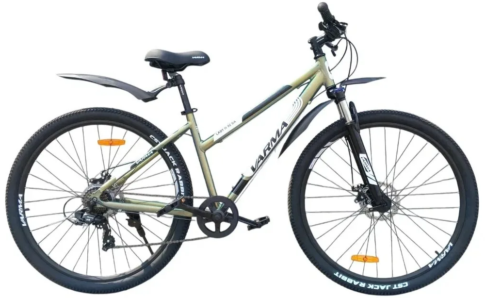Велосипед 29" Varma Lady H92DA р.17", 7ск. серо-белый ал. ВРТ