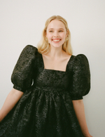 Royal black dress